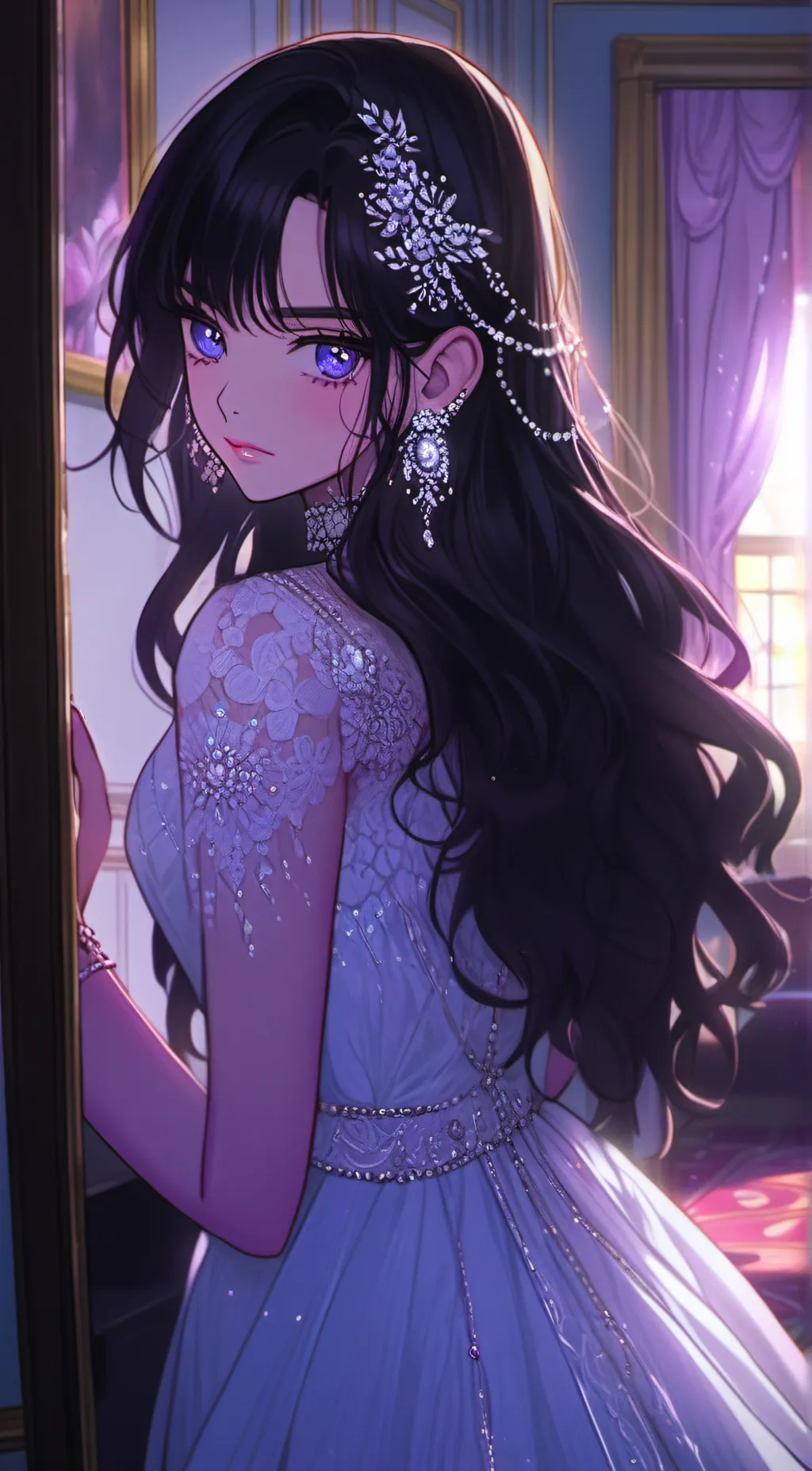 ai character: Jade background