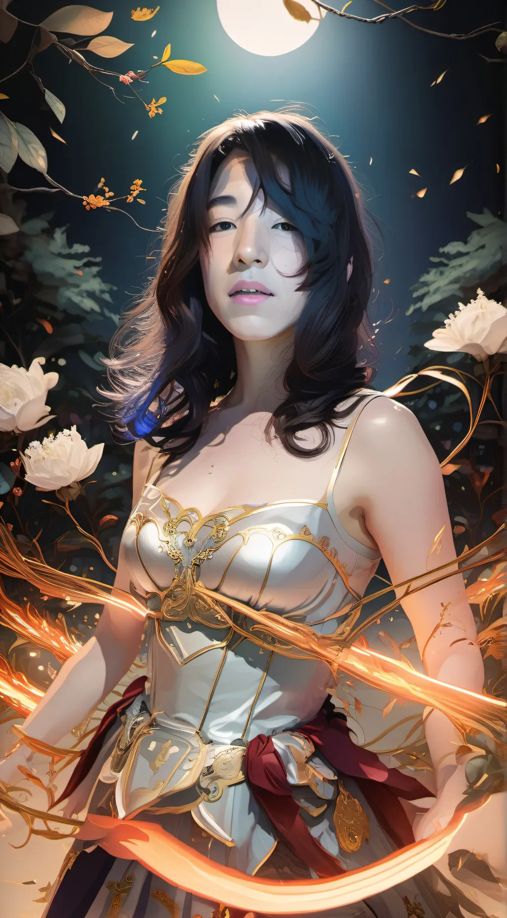 ai character: Lily background