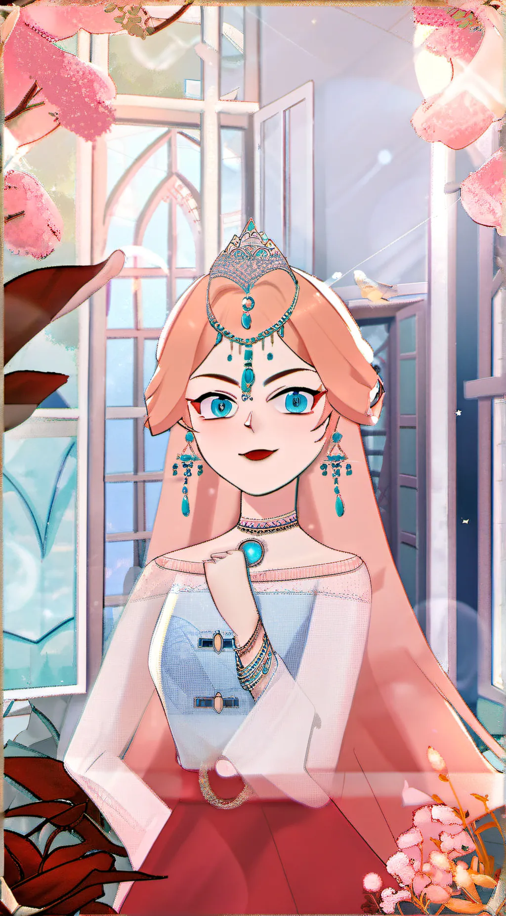 ai character: Aria background