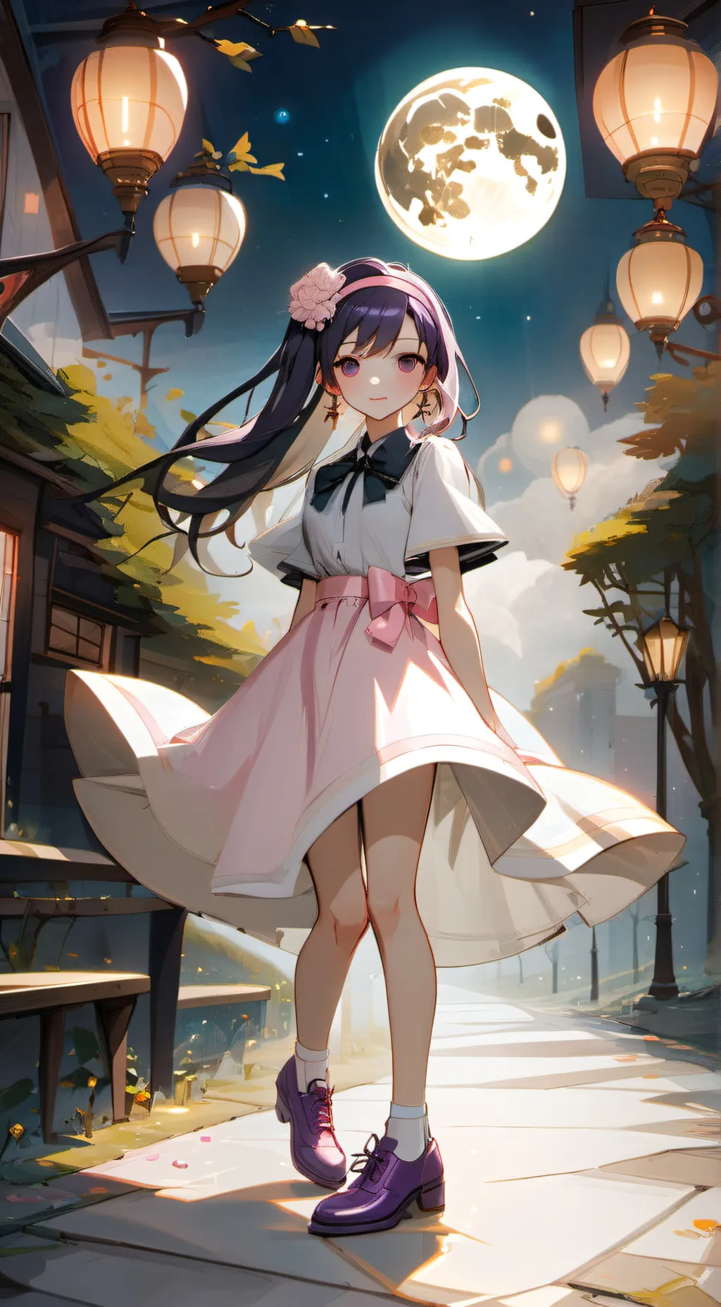 ai character: bella background