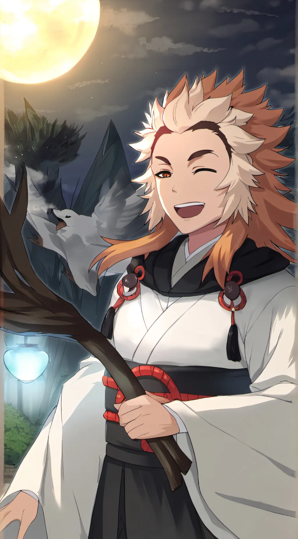 ai character: all of the hashira background