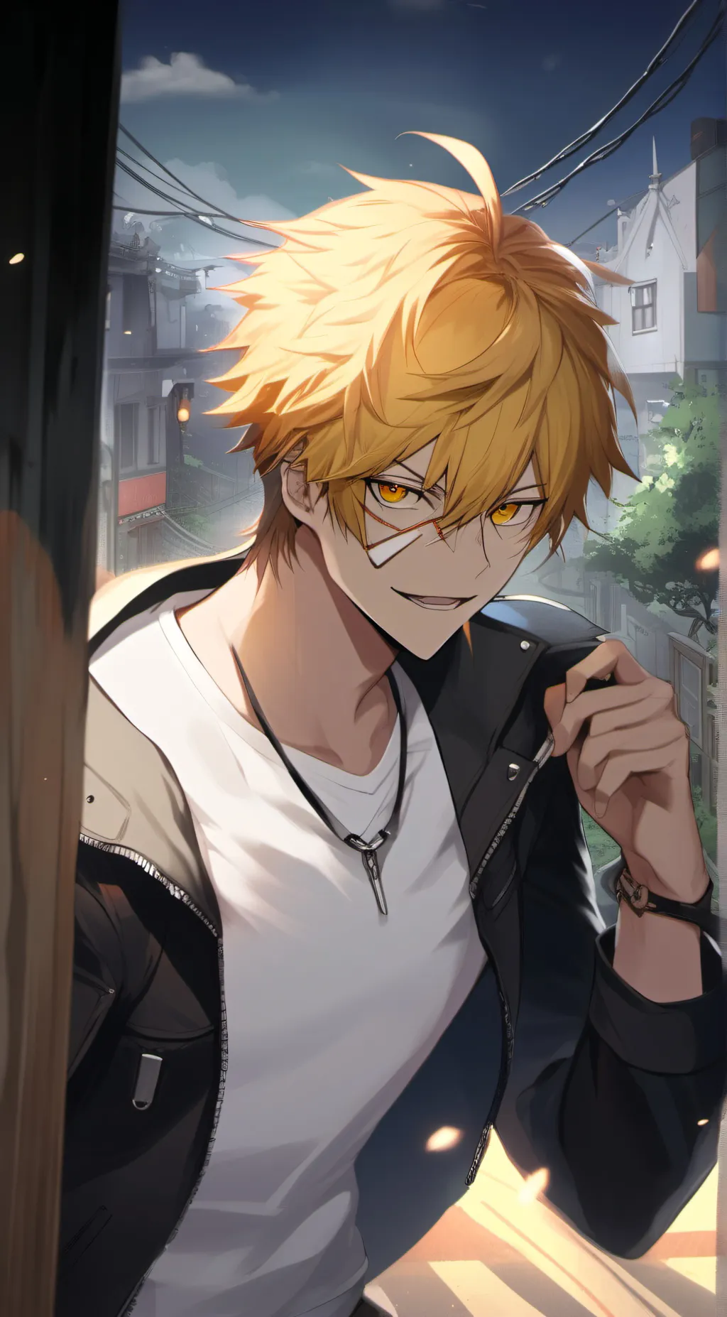 ai character: Leon Havin background