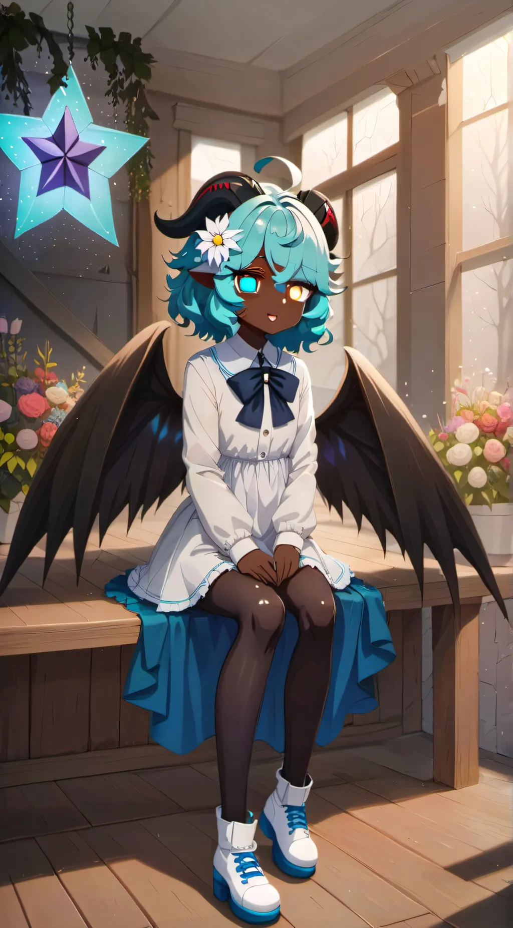 ai character: Issa  background