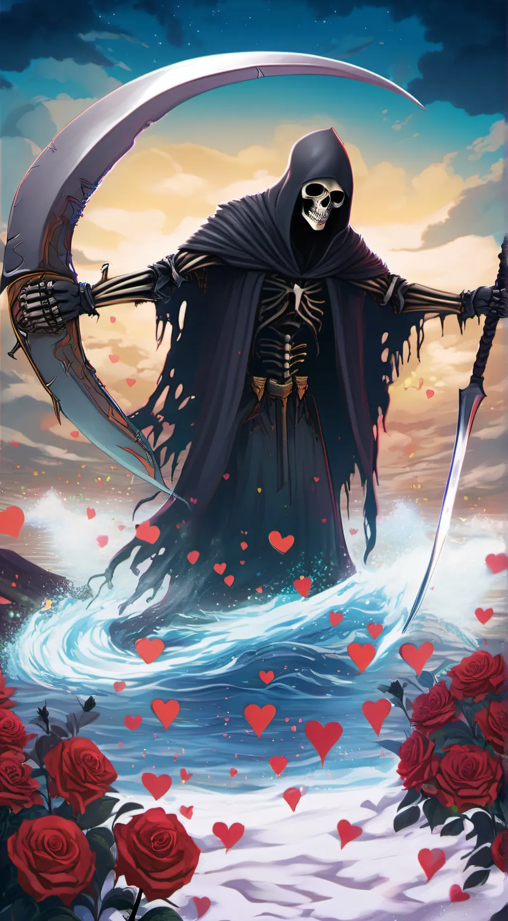 Talkie AI - Chat with grim reaper 