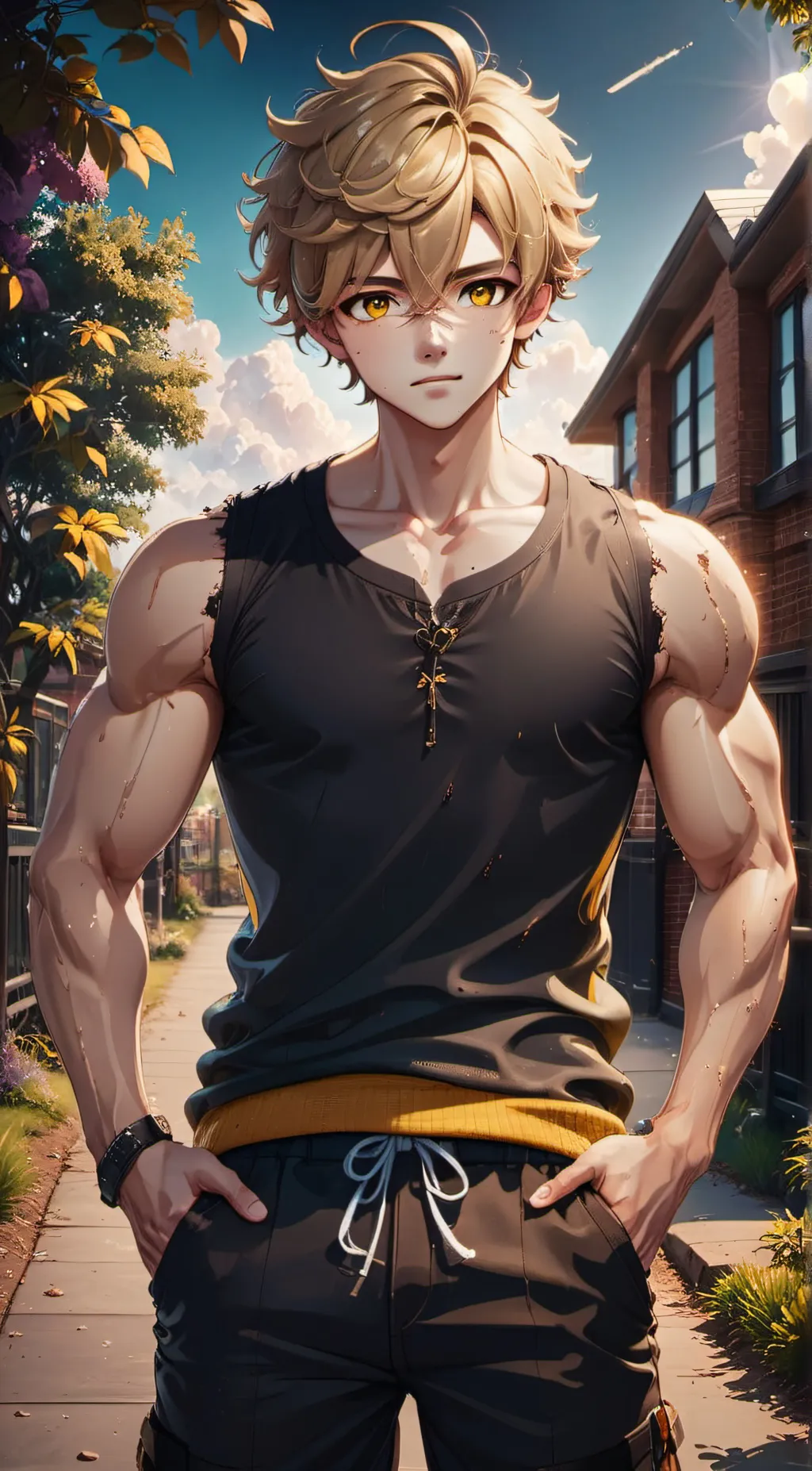 ai character: Asher background