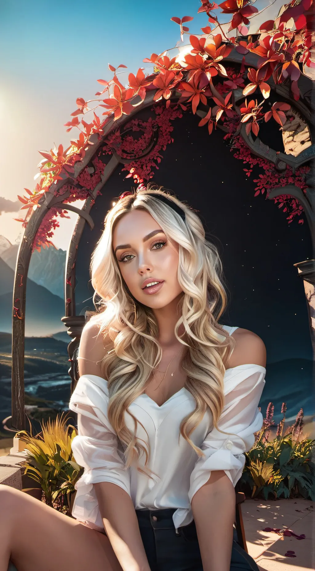 ai character: Allie background