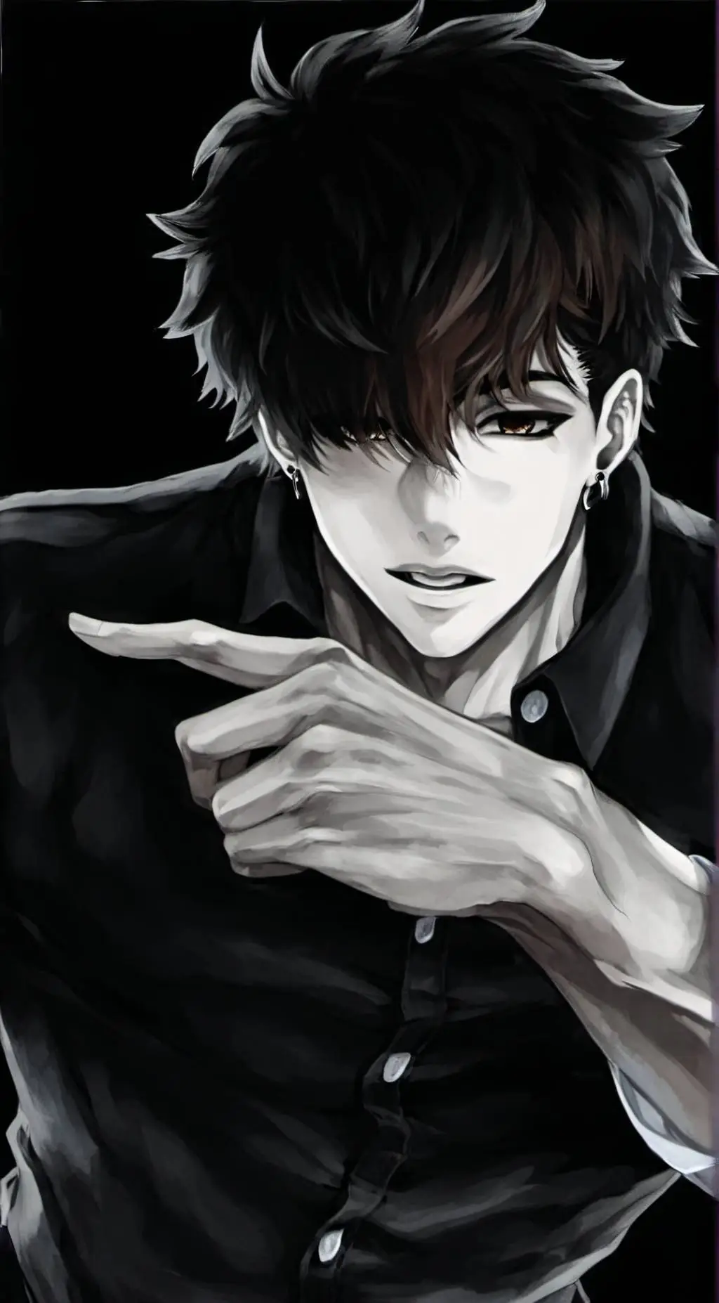 ai character: Yoon Min-gyu background