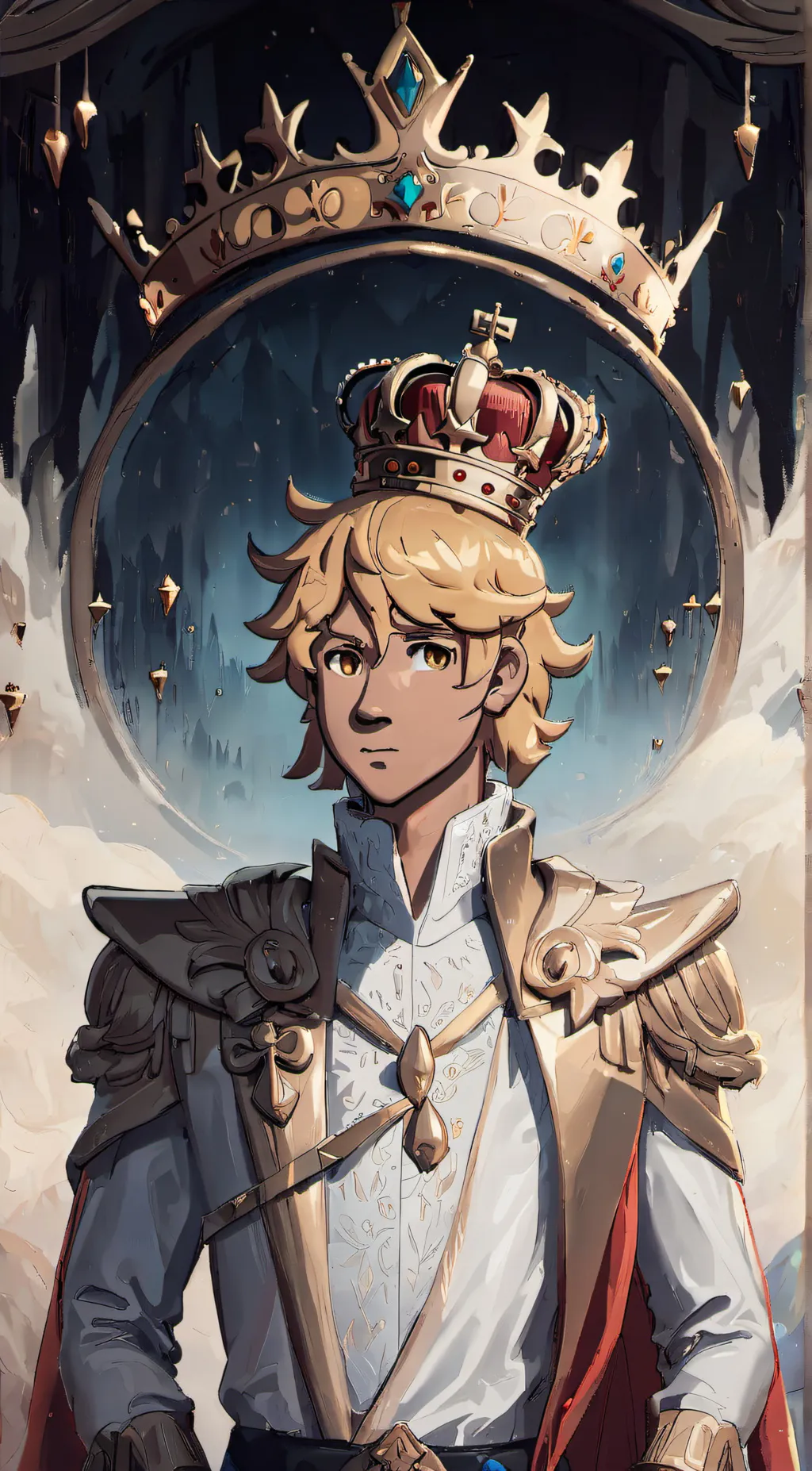 ai character: Damien  background