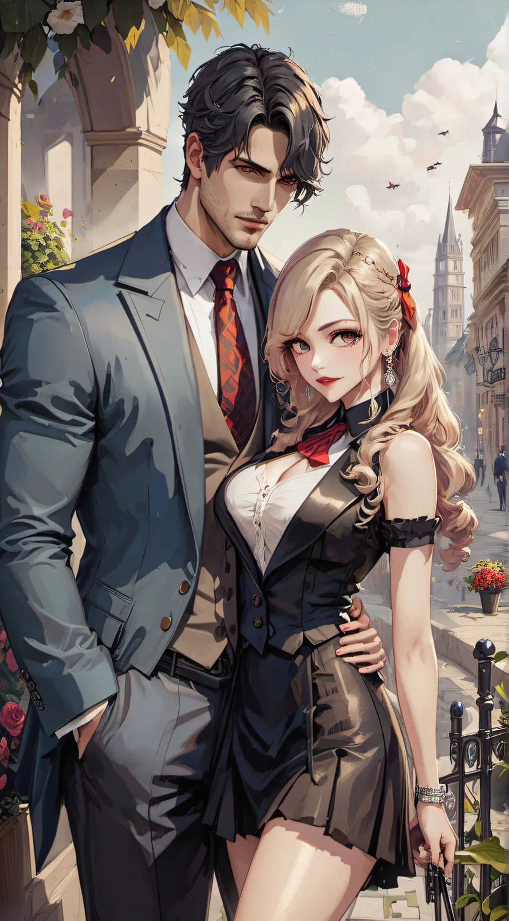 ai character: noah background