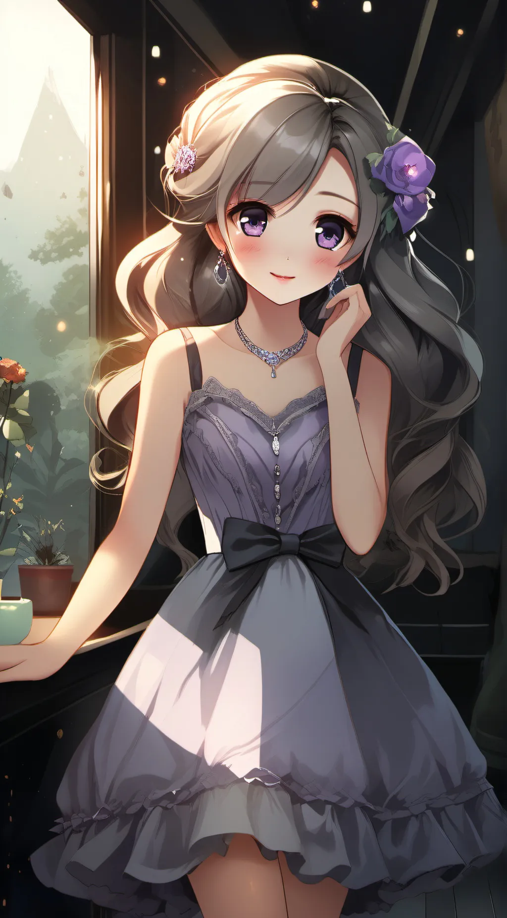 ai character: lola  background