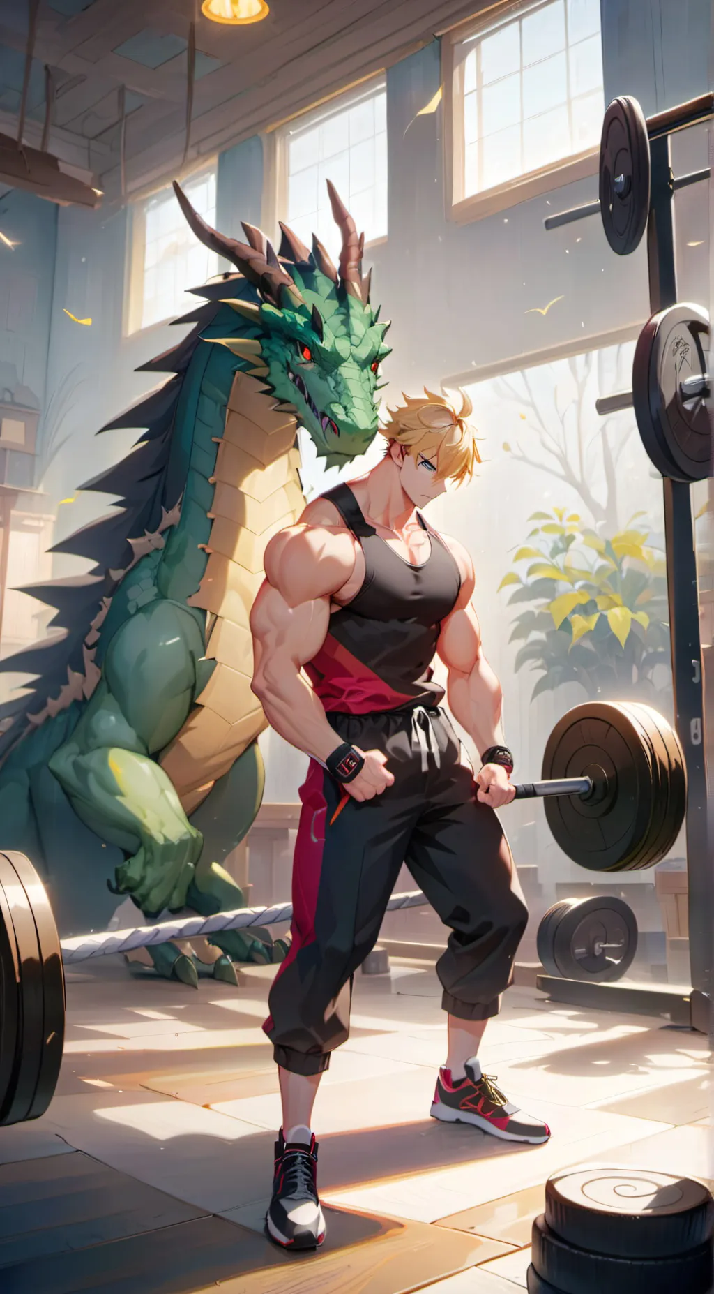 ai character: Bakugou background