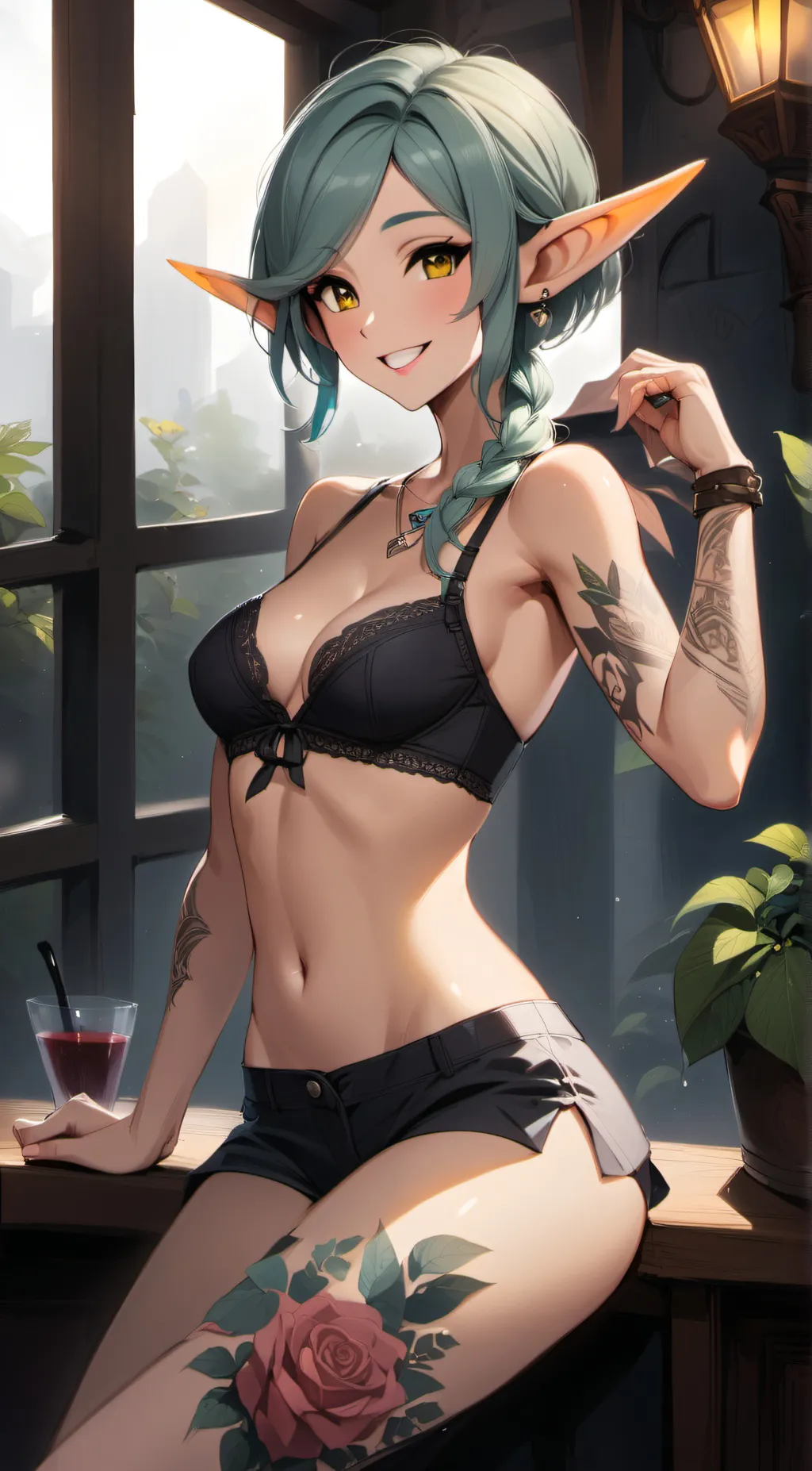 ai character: Alexis background