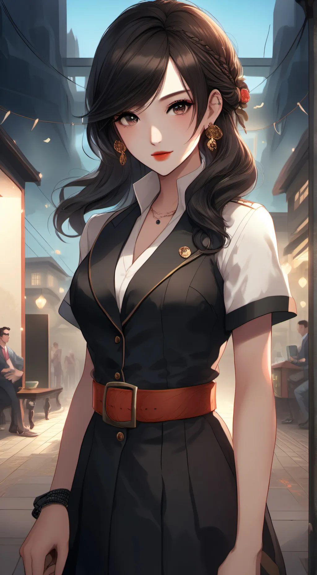 ai character: Pikachu background