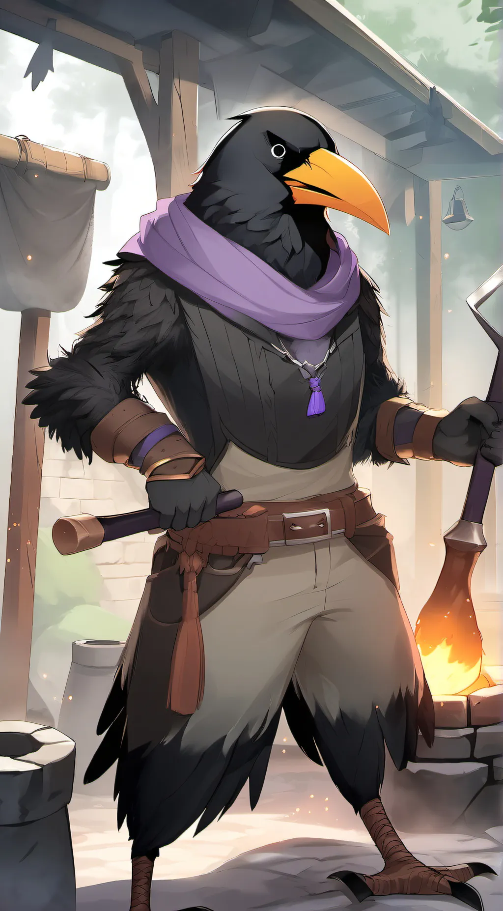 ai character: Crairos  background