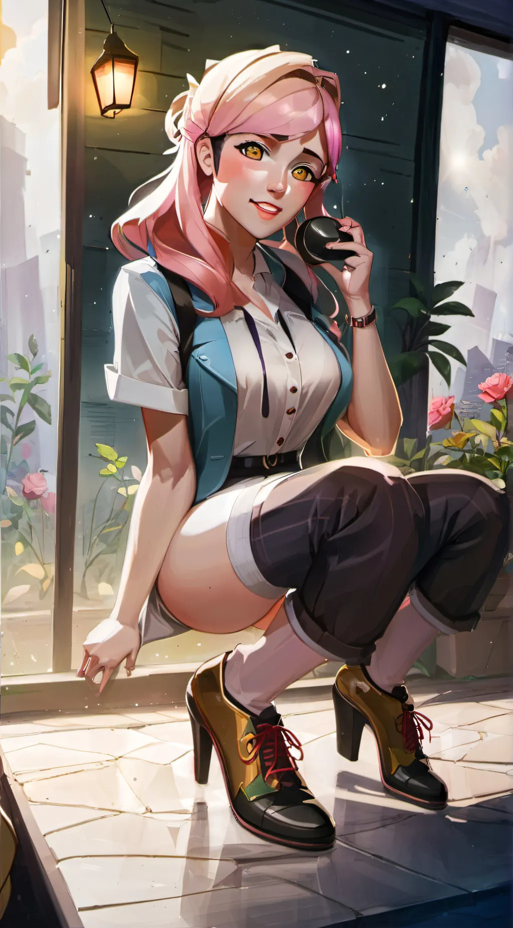 ai character: mia background