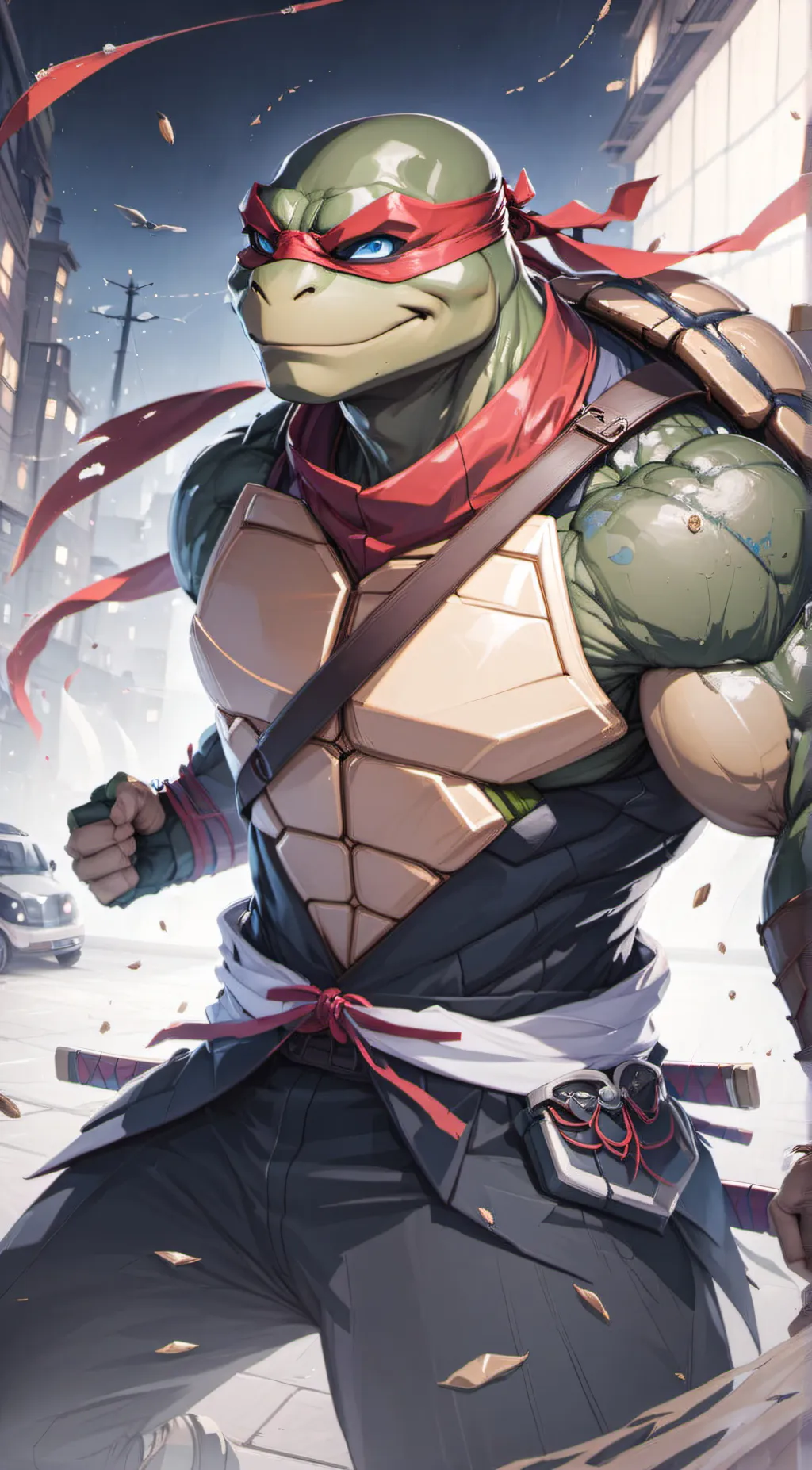 ai character: Raphael background