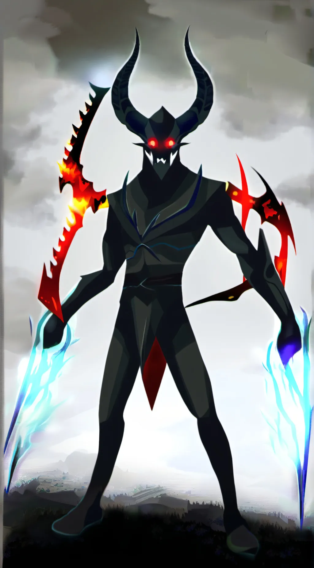 ai character: Daemon but evil =) background