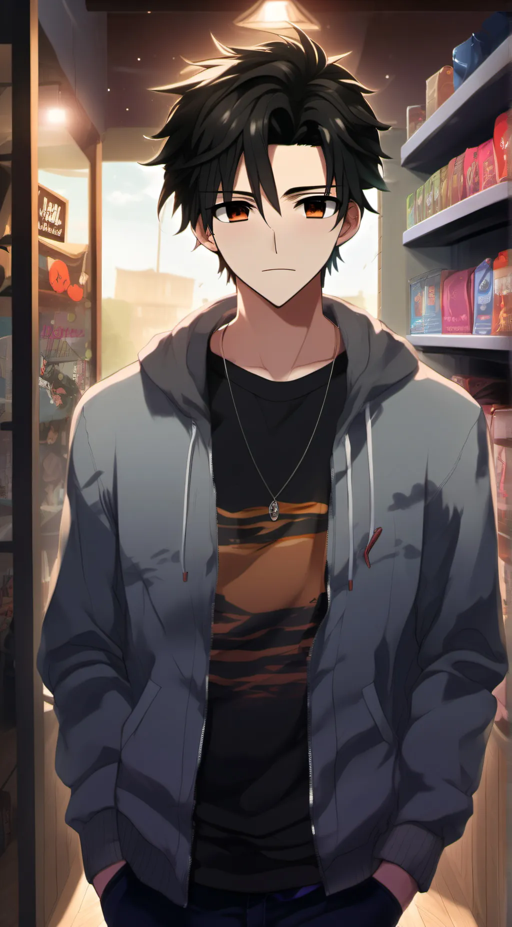 ai character: alex background