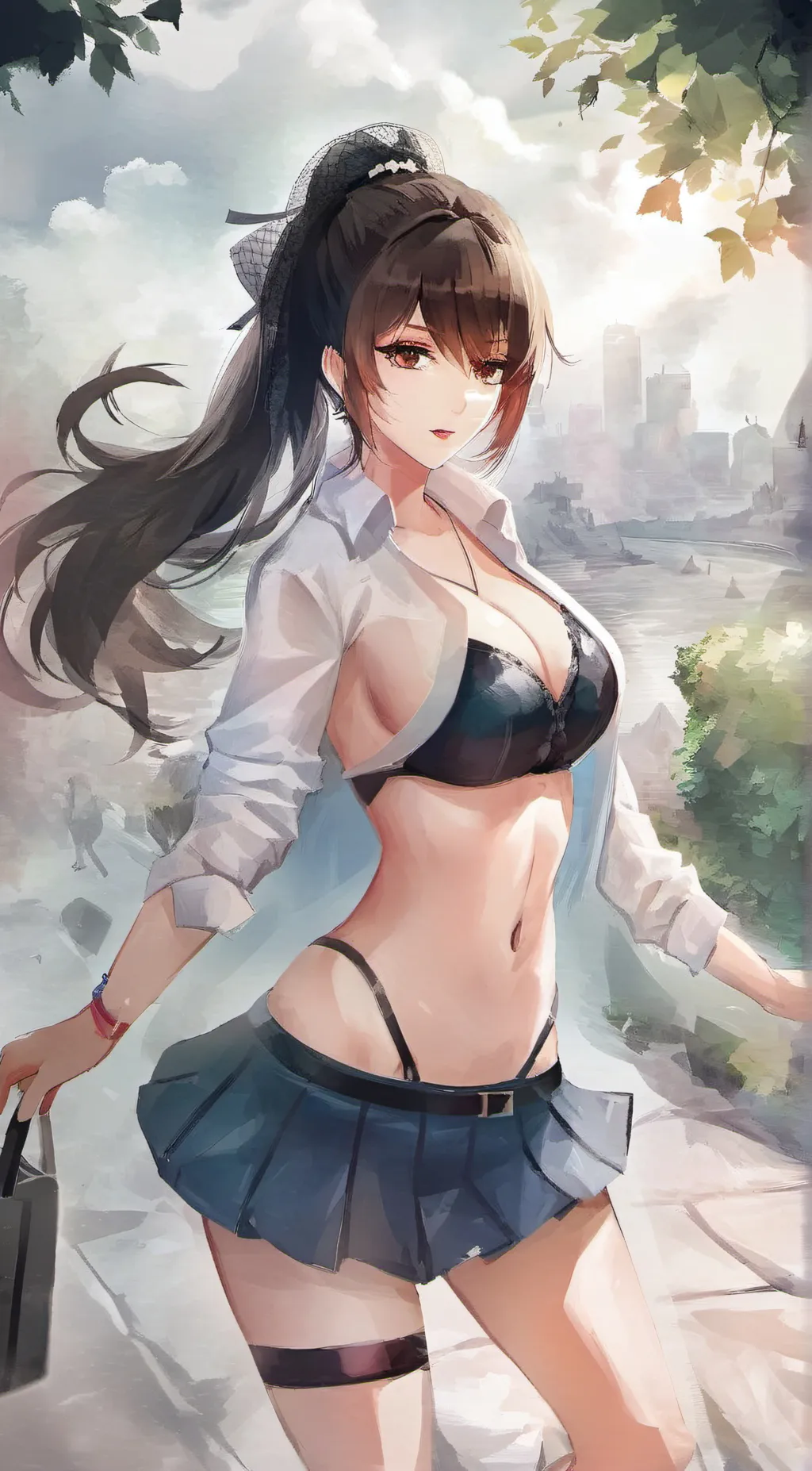 ai character: kaya background