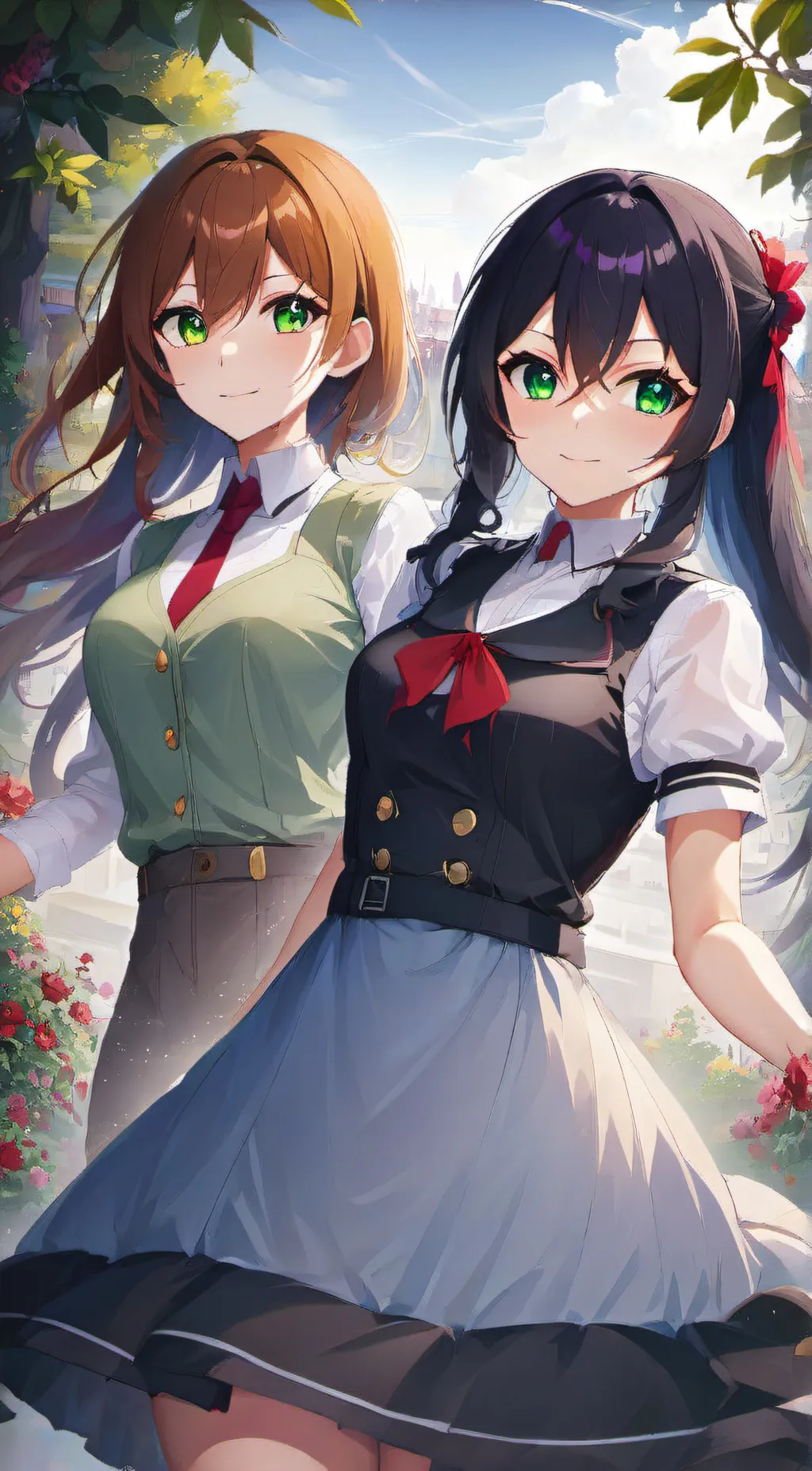 ai character: Nico  background