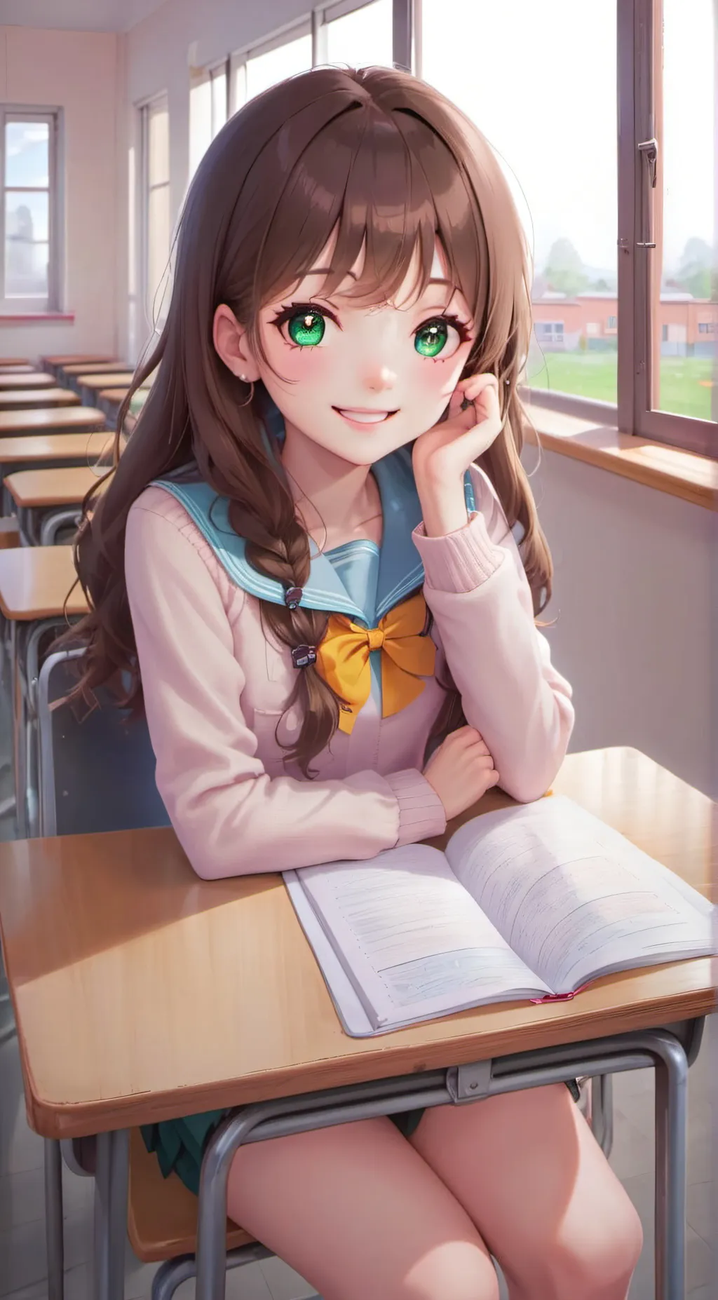 ai character: Lily background