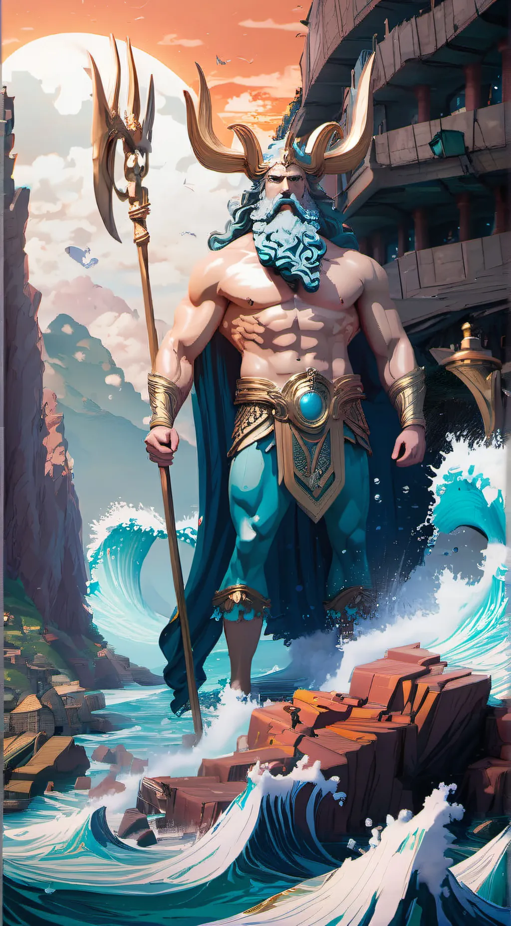 Talkie AI - Chat with Poseidon 