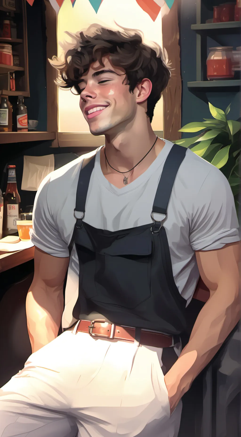 ai character: Kyle background