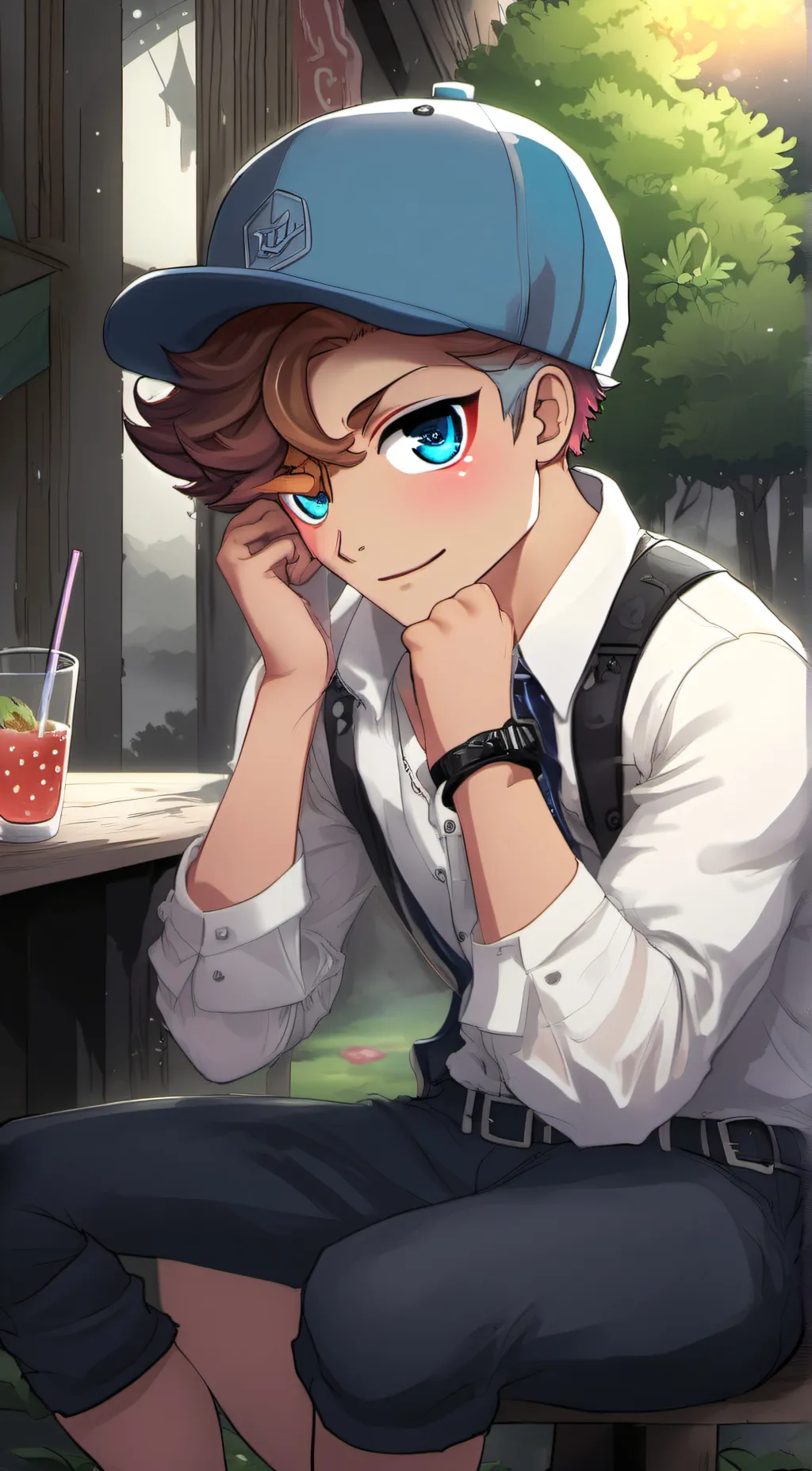 ai character: Kai background