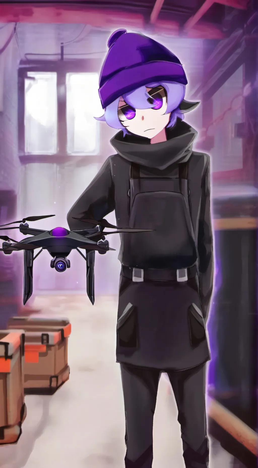 ai character: Uzi Doorman (Nuzi) background