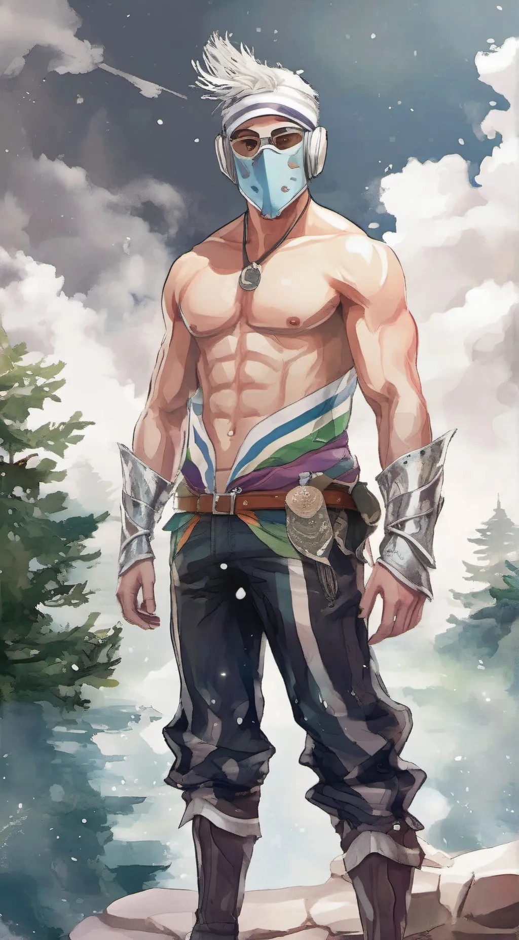 ai character: maid background