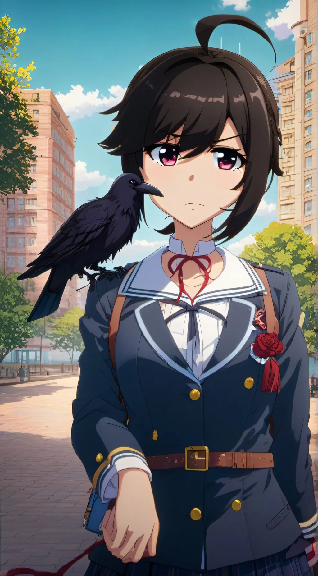 ai character: ayano ashi background