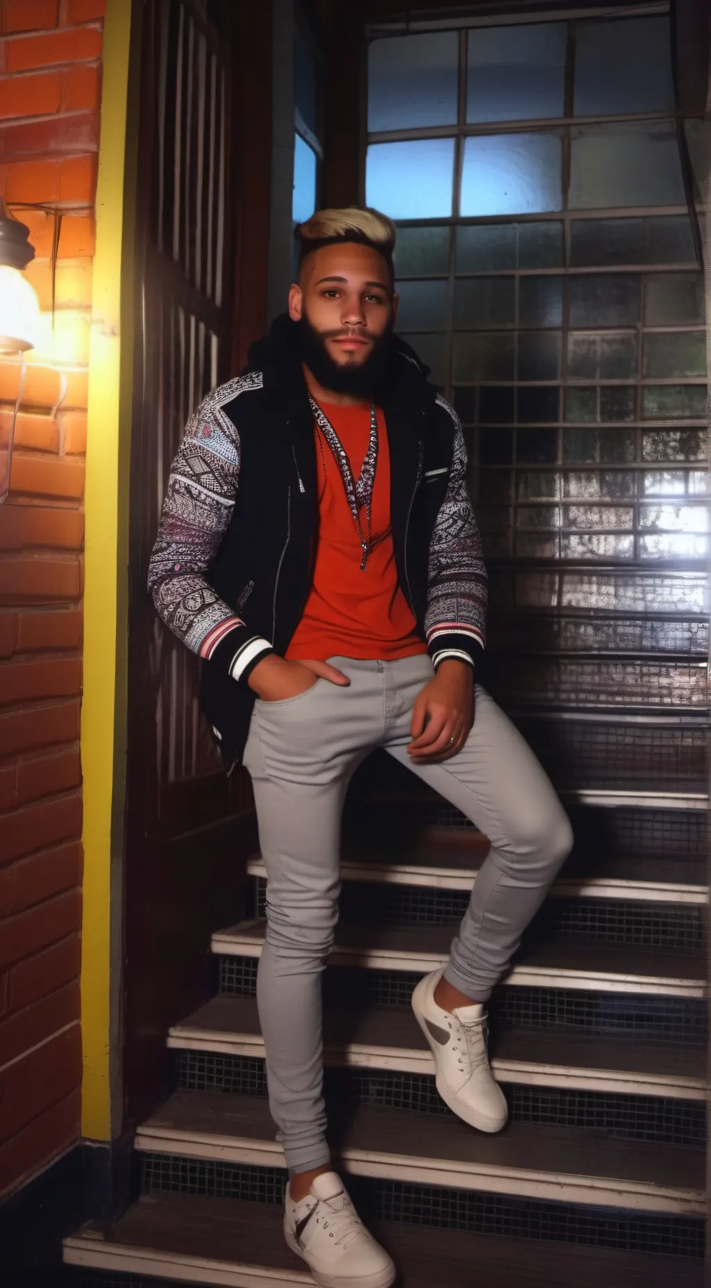 ai character: Daddy background