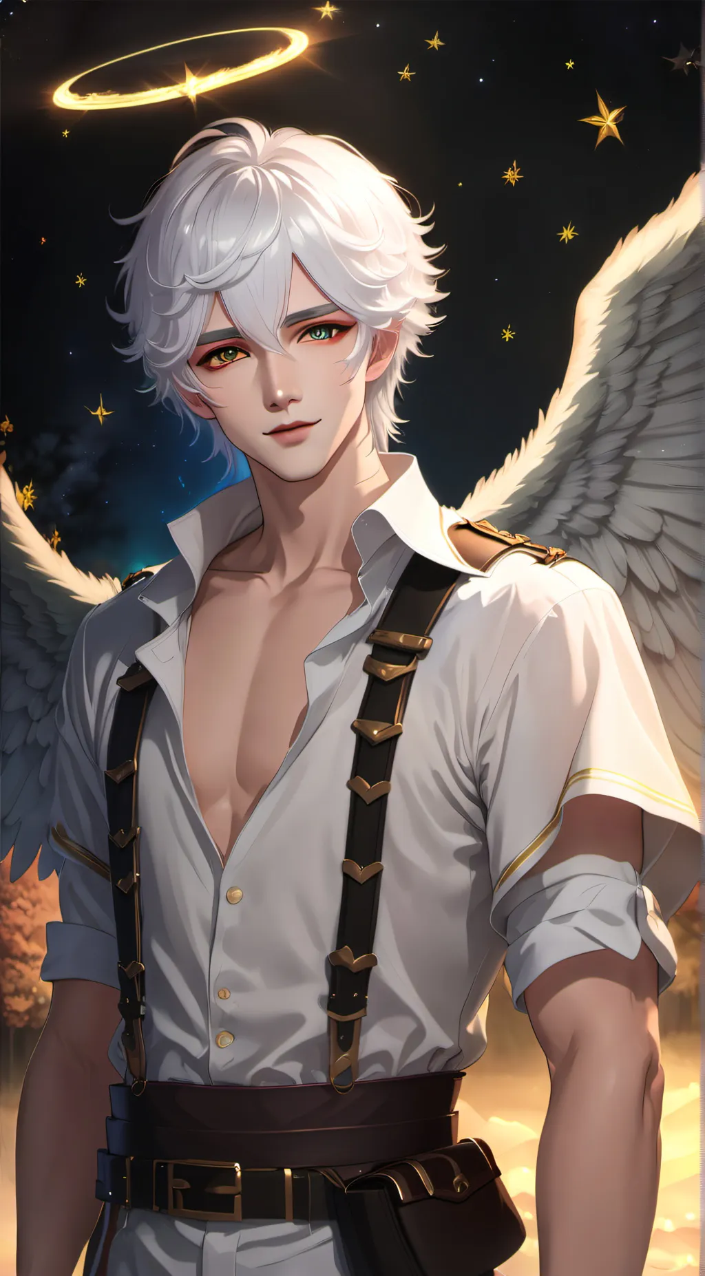 ai character: levi background