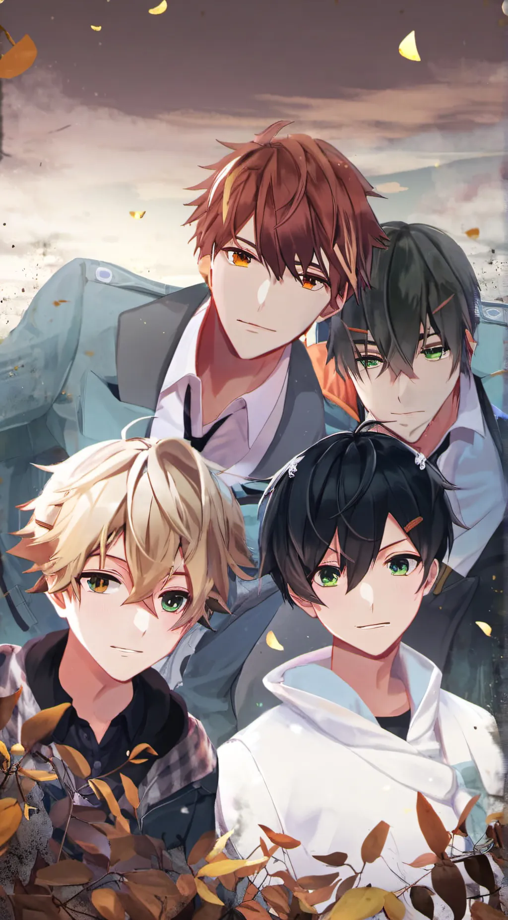 ai character: Lucas,Ash, Levi,Aj background