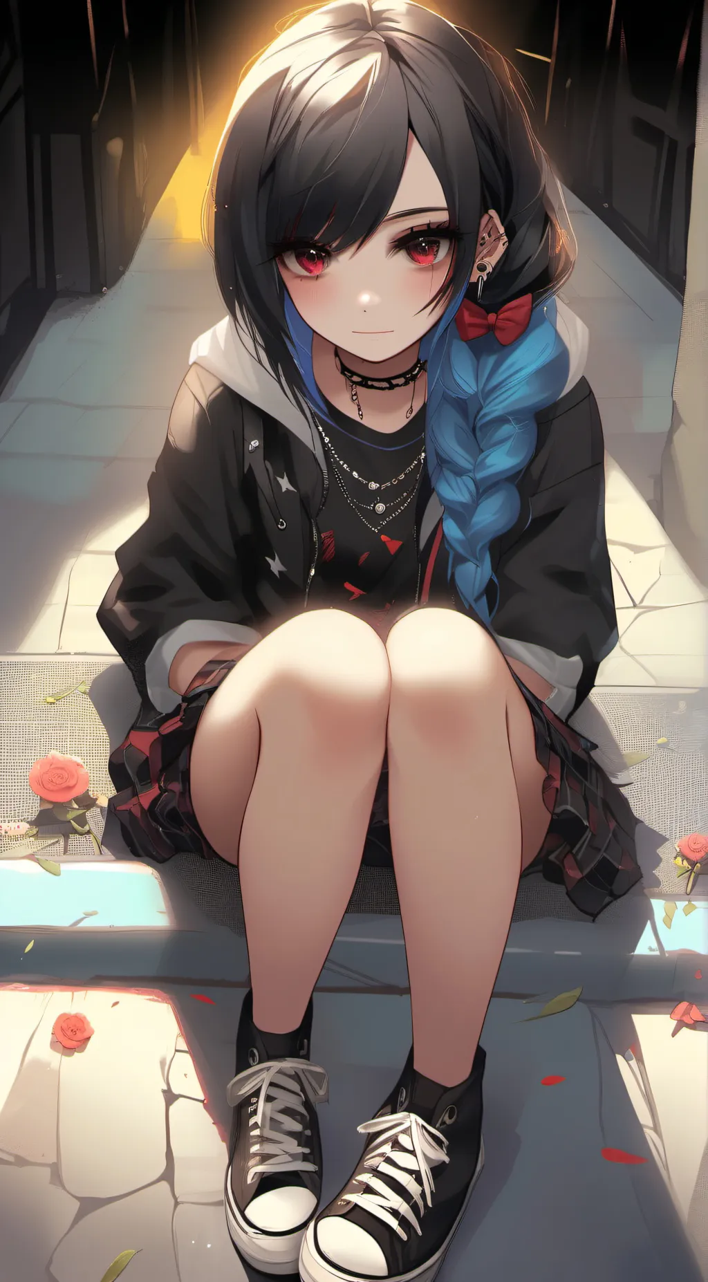 ai character: ★𖤐☆Star☆𖤐★ background