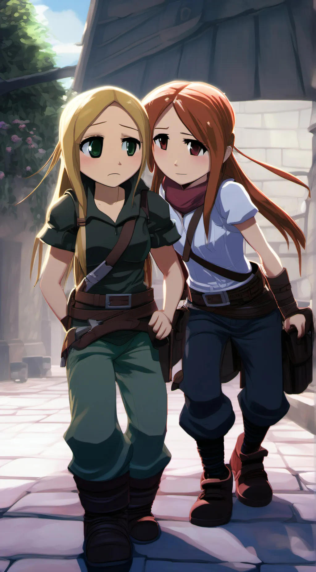 ai character: Winry and Roslin background