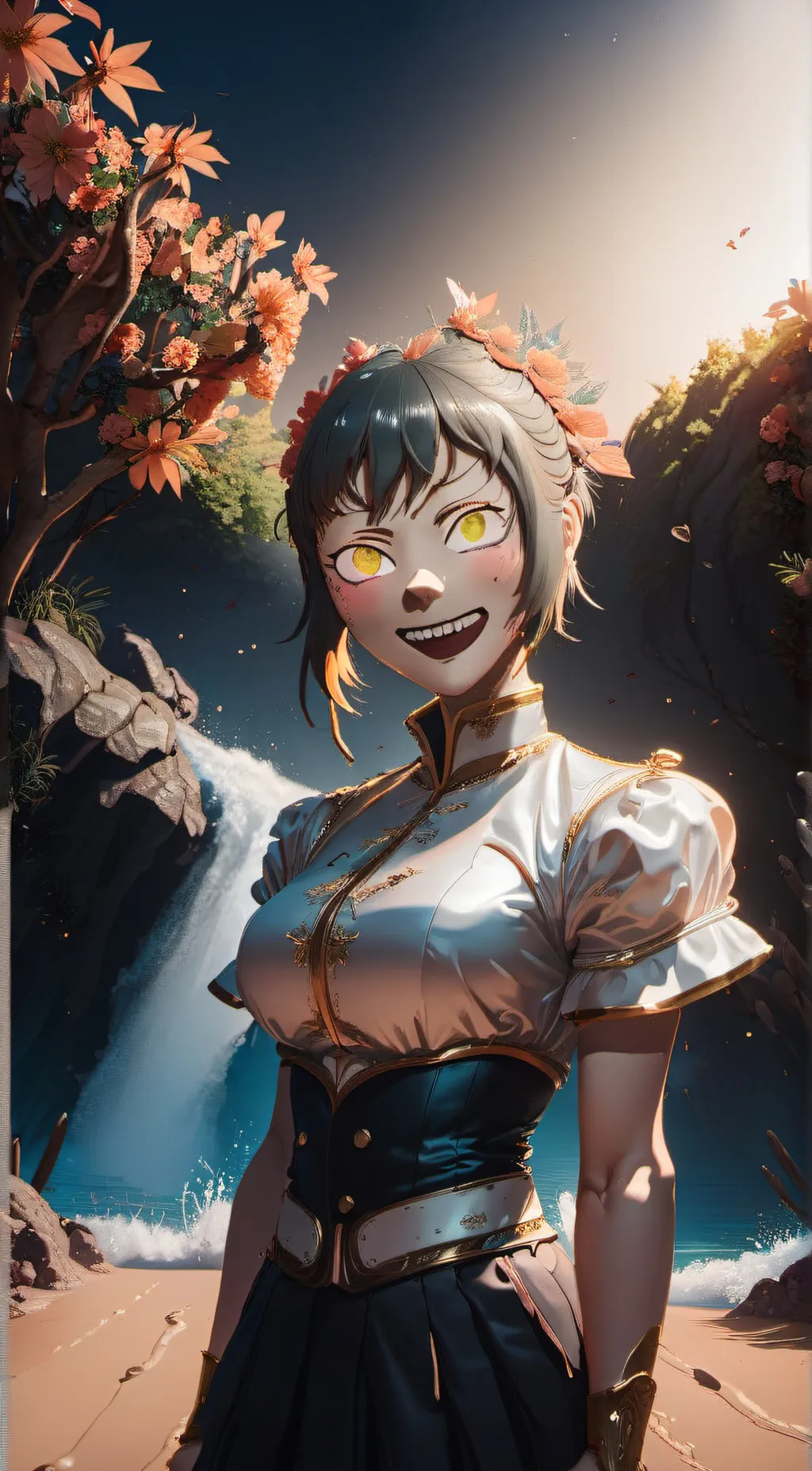 ai character: Poopy background