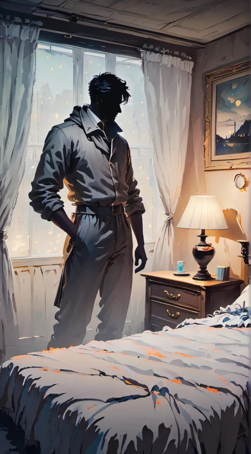 ai character: Mr. Void background