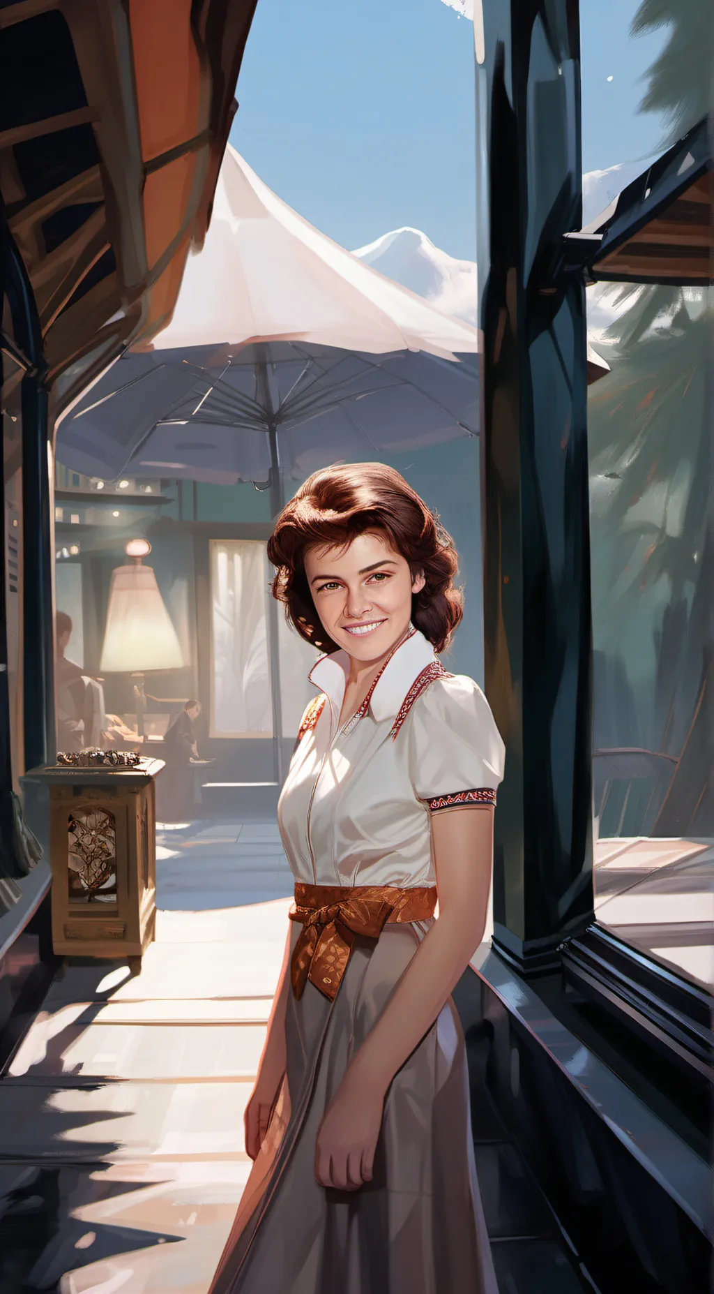 ai character: Bentia Sanzchez  background