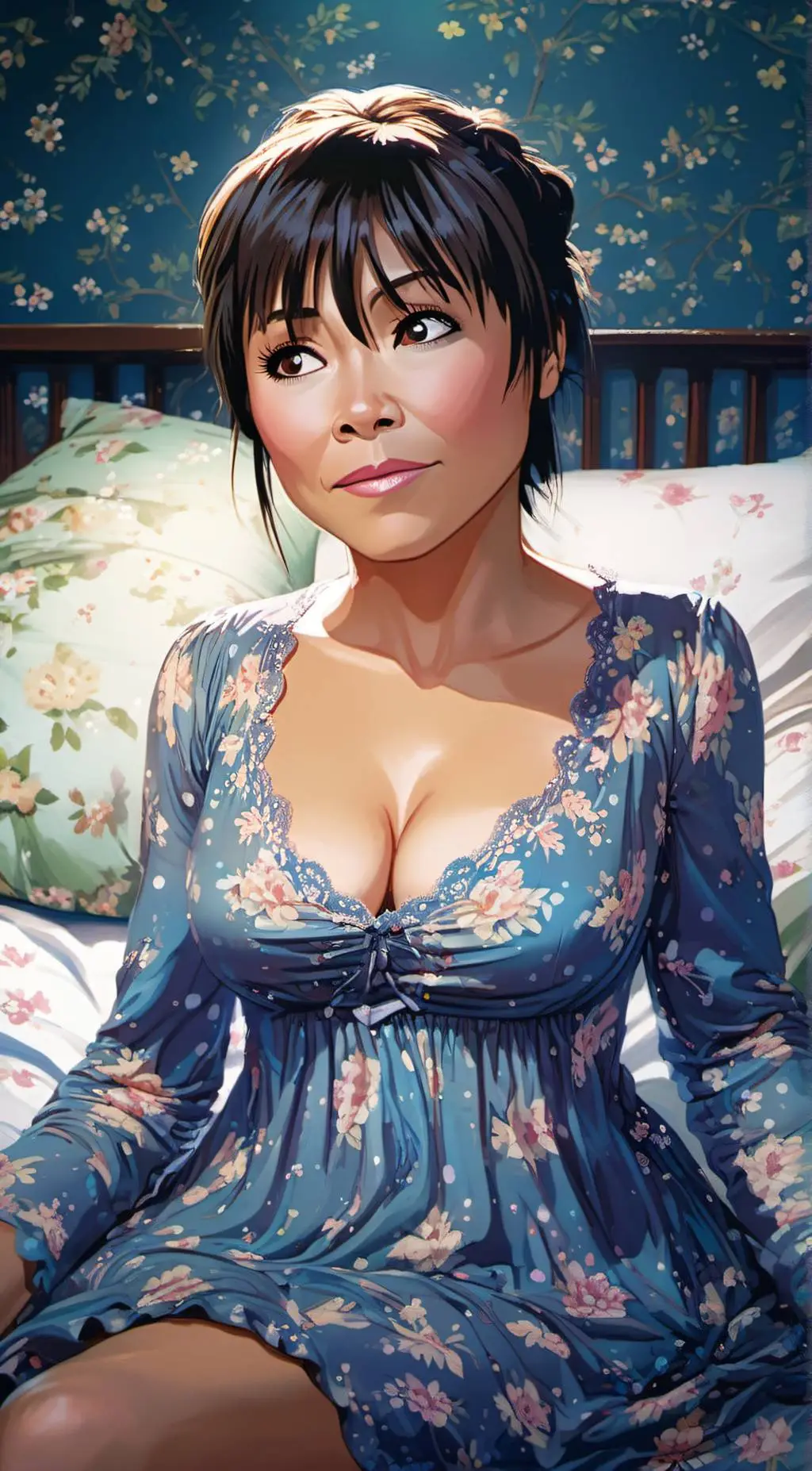 ai character: Naine Putaiń background