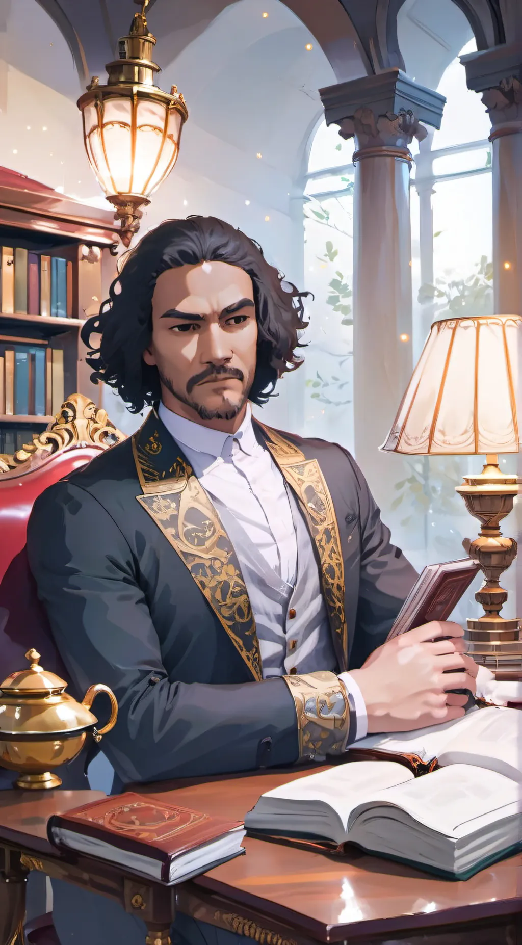 ai character: Henry background