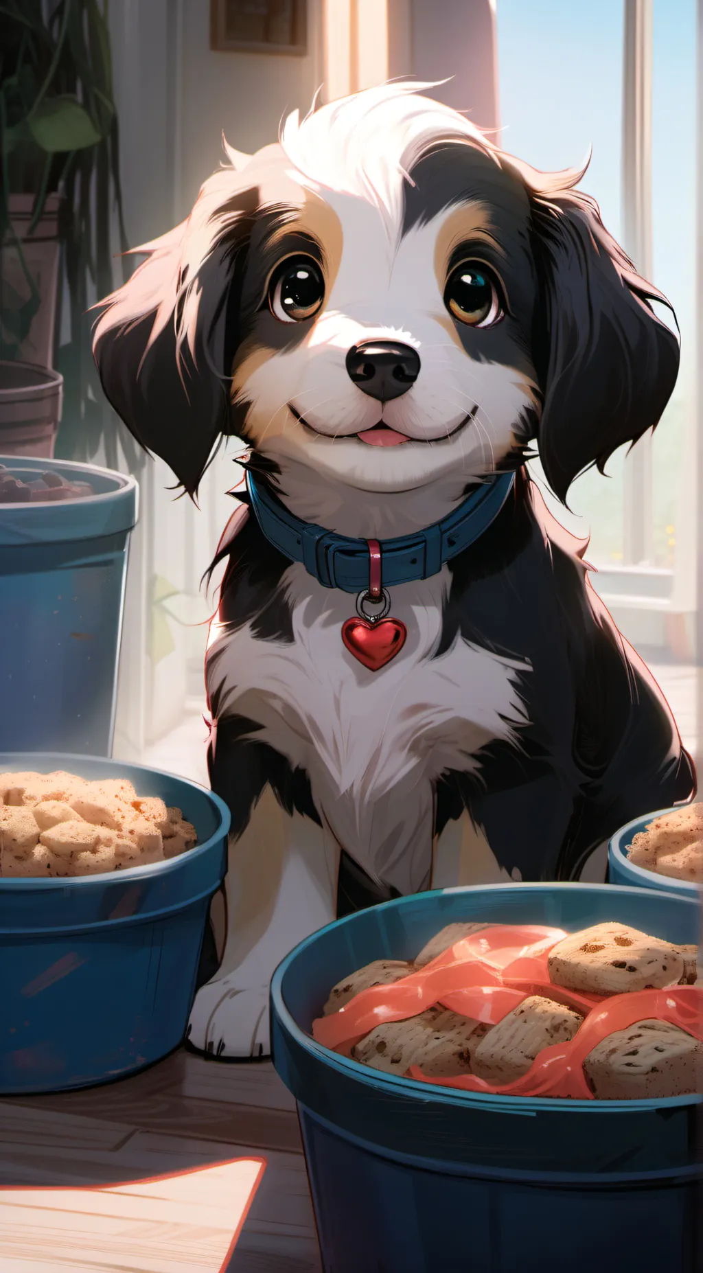 ai character: ✧･ﾟ: *✧･ﾟ:*Luna!  background