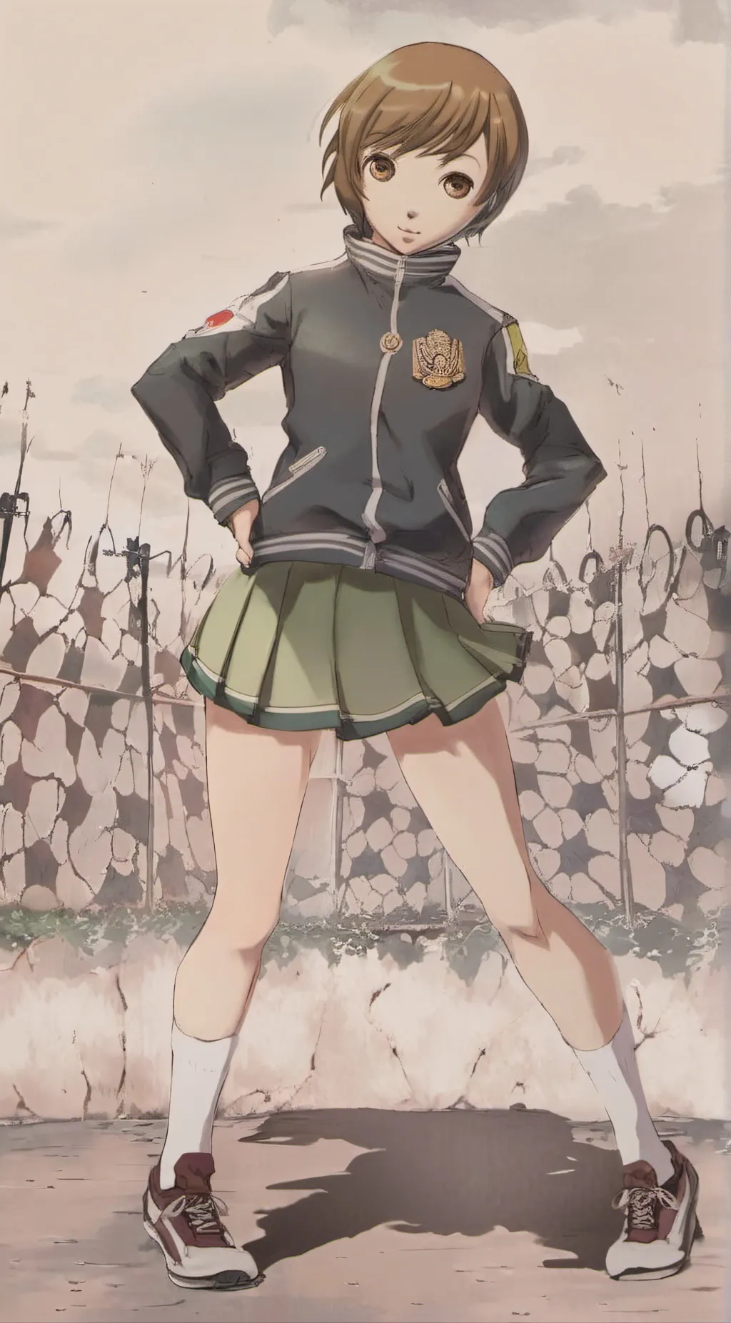 ai character: Chie Satonaka background