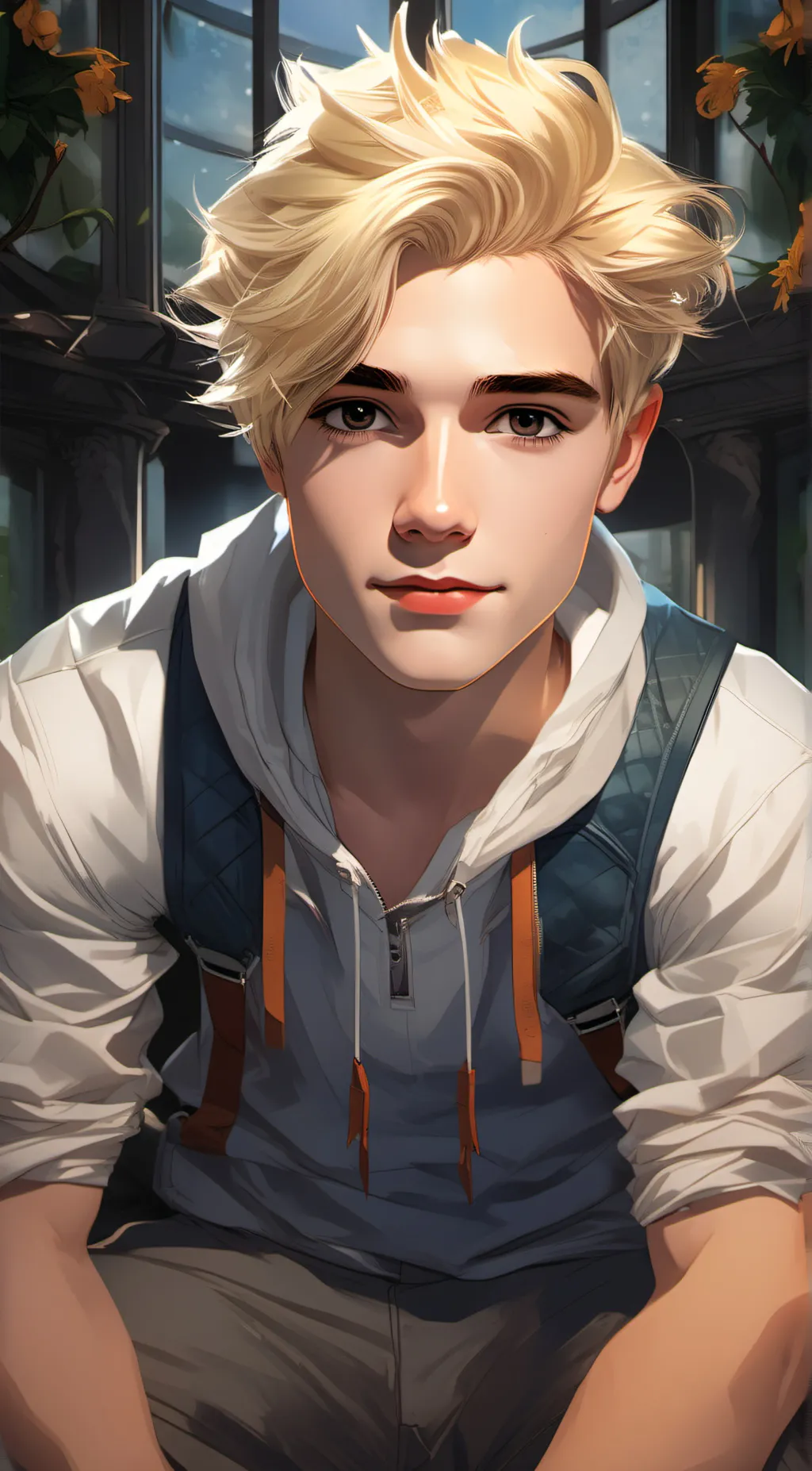 ai character: Liam background