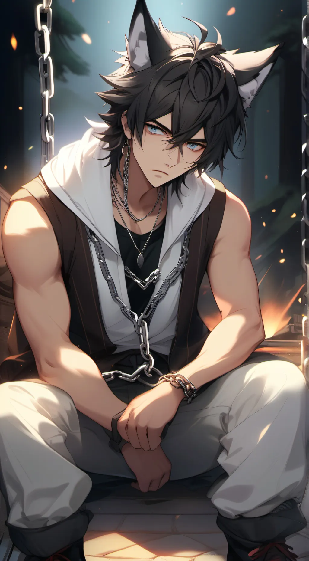 ai character: Damion background