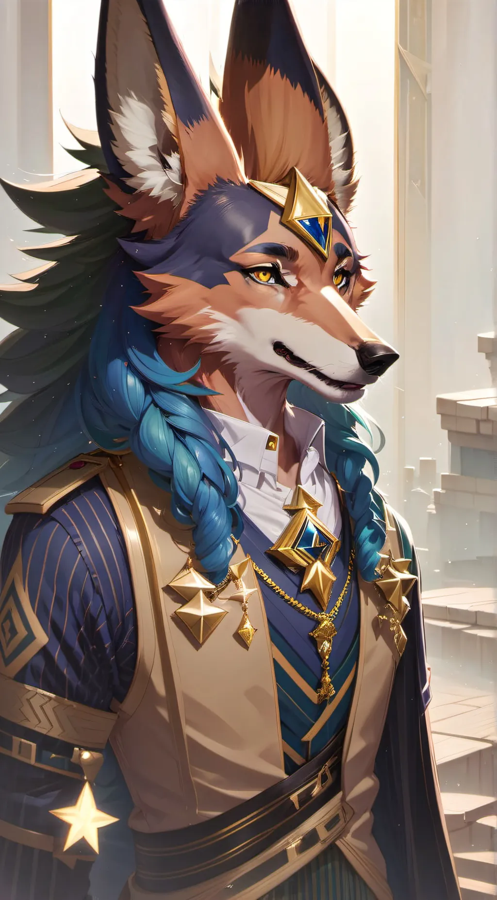 ai character: Marco background