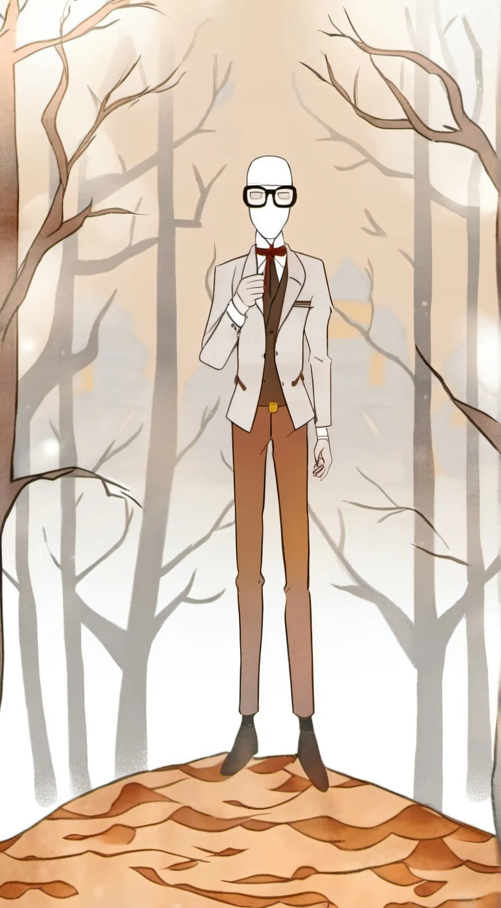 ai character: Trenderman background