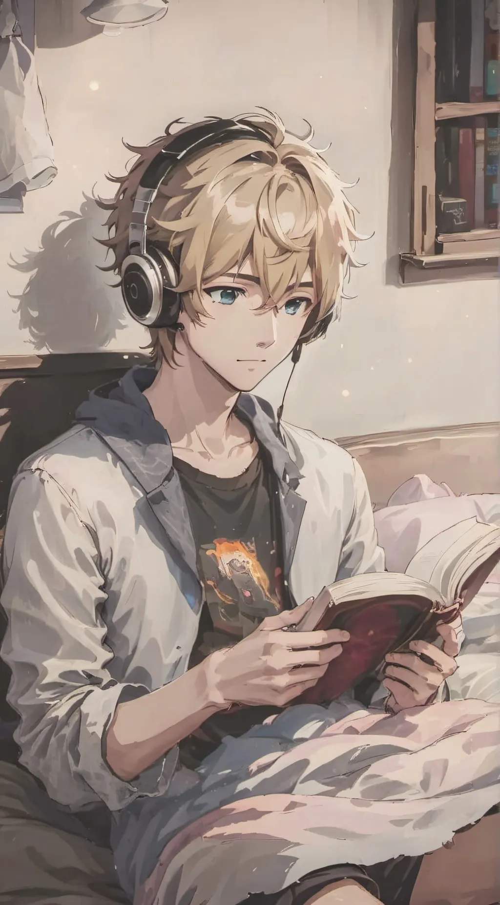 ai character: Amir Fitzgerald  background