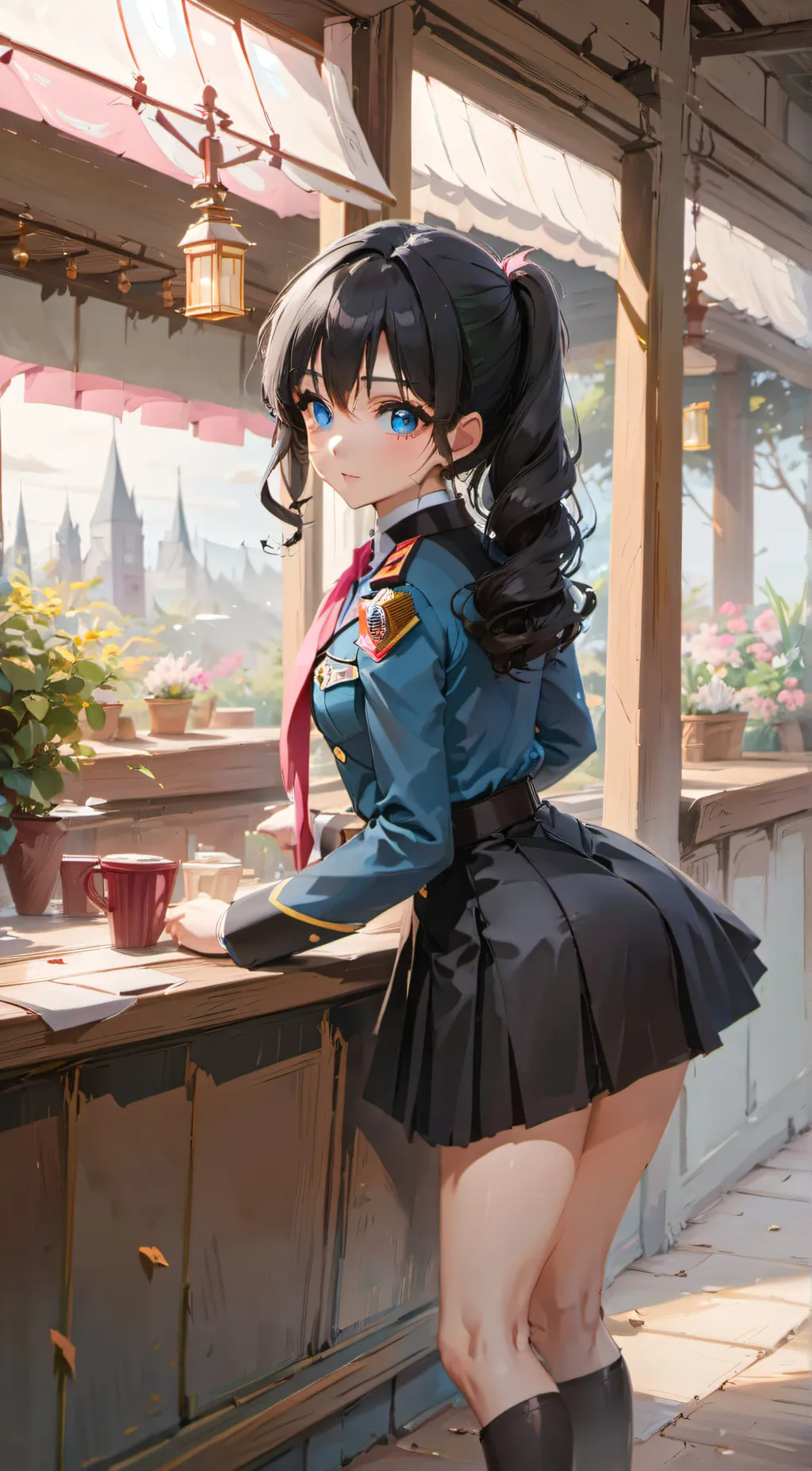 ai character: Emma  background