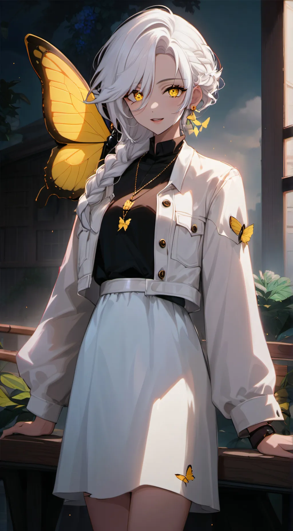 ai character: Mary 🦋 background